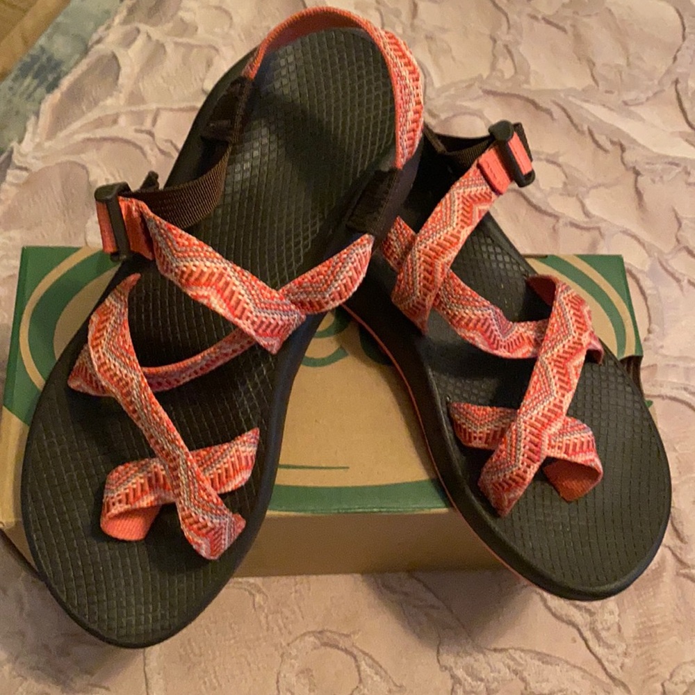 Peach color Chacos